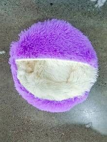 Semi-Enclosed Cat Bed Cozy Warm Calming Kitty Cave House For Indoor Cats Plush Washable Cushion Anti-Anxiety Pet Den - Multicolor - View 17