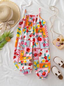 Emery Rose Kids Emery Rose Kids 女童编织彩色袖口连体裤 - 粉色 - 查看 8