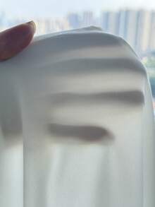 SHEIN 兒童青少年女孩春秋彼得潘領 3D 蝴蝶結長袖寬鬆白色襯衫上衣 百搭清新學院風小眾法式荷葉邊開學校服童裝秋冬套裝 - 白色 - 查看 10