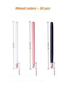 1件/10件/20件/30件裝 石英指甲锉 無味美甲工具 平滑邊緣拋光 健康指甲 粉色紫色石英锉頭 舒適握把手柄 適用指甲、腳趾甲、足部護理、手部護理、腳趾甲修護套裝必備 - 彩色 - 查看 13