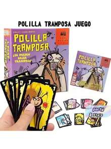 POLILLA TRAMPOSA 假日休闲桌游，蜜蜂欺骗桌游，家庭互动纸牌游戏 - 社交技能和放松游戏，节日和假日的完美之选 | 互动纸板游戏套装 - 彩色 - 查看 2