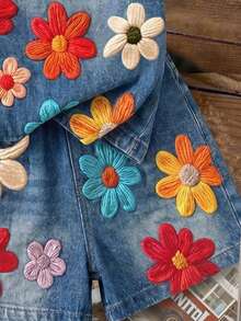 Tween Mädchen Lässig Süß Lustig Texturiert Kleines Blumenmuster, Süßer Creme Stil, Blumen Pastoral, Rundhals Kurzarm T-Shirt Lockere Shorts Zweiteiler Set Geeignet für Frühling und Sommer, Grafik, Gemütlich, Mädchen Outfit Sets, Y2k, Vintage, Urlaub - Verschiedenfarbig - Übersicht 6