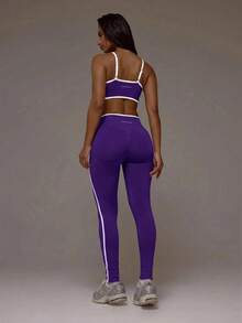 Musera Sport 女款運動T恤與背心 - 紫色 - 查看 2