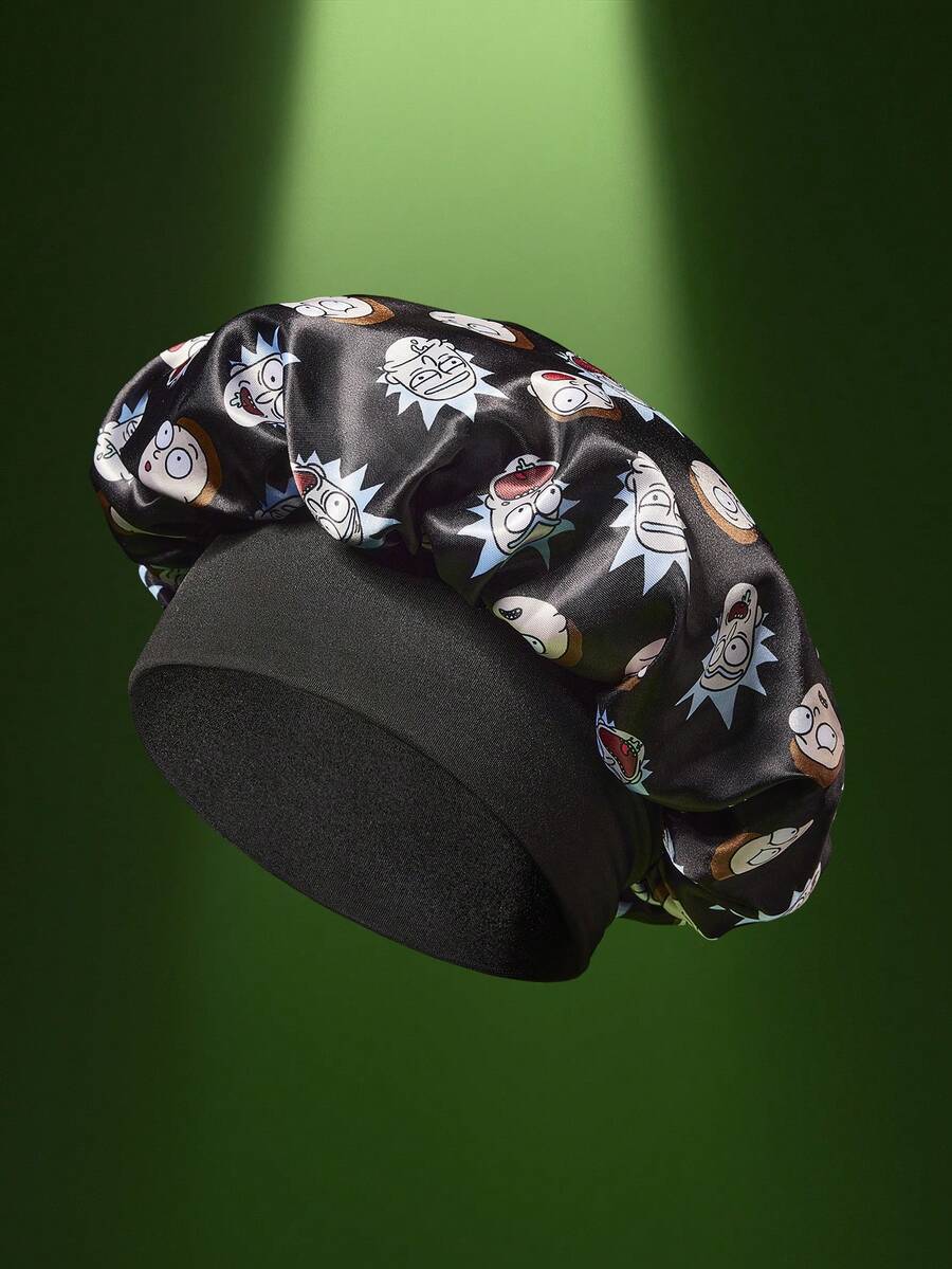 Rick and Morty X SHEIN Joint Women's Hair Cap & Headscarf Cap - Multicolor - View 1