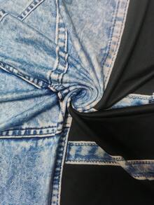 男士圓領撞色休閒百搭日常外出上衣 - 彩色 - 查看 5