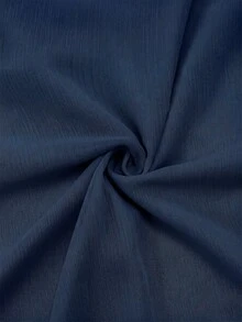 Franclia 大尺碼夏季時尚印花彈性腰雪紡長裙，適合婚禮、晚餐、晚宴、新娘母親、派對，海軍藍優雅性感女款 - 藏蓝色 - 查看 7