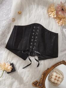 Myrelith 1pc Women's Waist Cincher - Black - View 8
