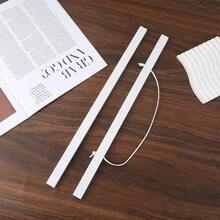 1件裝磁吸式木製掛畫框 DIY，柚木胡桃木松木材質，適用海報照片卷軸相框畫布印畫繪畫，藝術品磁吸框牆飾家居裝飾 - 白色 - 查看 9