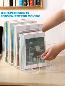 1/2/4 PCS Transparent Multifunctional Detachable Dividers Space Saving Wardrobe Storage Bags With Shelf Organizer Set For Bedroom Bathroom Office Car Desk Drawer Closet Clothes Sweater Jeans Socks Underwear Storage Bins Drawer Dividers Closet Organiz - Multicolor - View 13
