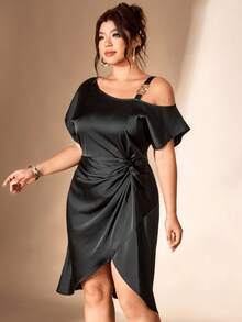 Women Plus Wedding Other Wear - Black - View 4