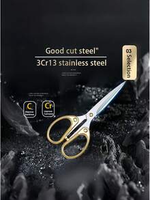 3pcs Ultra-Sharp Blade Scissors Set 4.7"/5.3"/6" Multi-Purpose Home Office School Sewing Arts & Crafts - multicolor - View 7