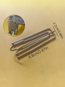 45pcs Stainless Steel Curtain Clip Hooks, 4-Claws Curtain Clip Hooks Applicable For Windows, Doors, …Bathroom Curtains Gifts Birthday Graduatio - multicolor - View 13