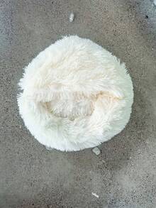 Semi-Enclosed Cat Bed Cozy Warm Calming Kitty Cave House For Indoor Cats Plush Washable Cushion Anti-Anxiety Pet Den - Multicolor - View 11