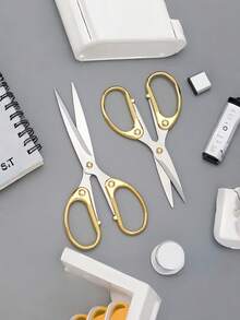 3pcs Ultra-Sharp Blade Scissors Set 4.7"/5.3"/6" Multi-Purpose Home Office School Sewing Arts & Crafts - multicolor - View 9