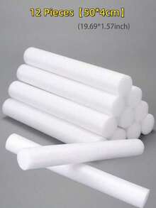 Flower Mud Stick, Suitable For Wedding Arches And Party Decoration, Can Be Used As Flower Foam, Swimming Pool Floater, Handmade Foam Stick Base, Cylindrical Sponge - White - View 20