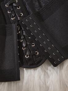 Myrelith 1pc Women's Waist Cincher - Black - View 9
