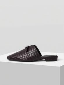 Mnmlis Sepatu Flat Wanita Klasik dengan Tekstur Nyaman - MultiWarna - View 5