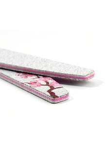 3Pcs Half-Moon Washable Nail File 80/80 Grit - Reusable Double-Sided Emery Board For Acrylic, Natural Nails, Professional Home Manicure Tool - Multicolor - View 4
