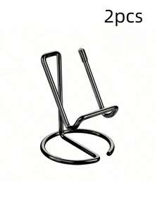 Wire Metal Smartphone Stand, Minimalist Iron Desktop Smartphone/Tablet Stand, Creative Metal Smartphone/Tablet Home Decoration Rack - Multicolor - View 10