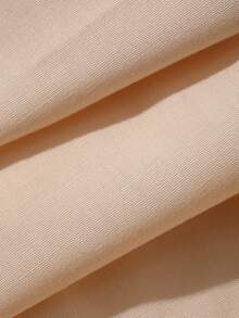 DAZY Young Girl Solid Color Elastic Waist Casual Versatile Daily Lantern Pants - Apricot - View 8