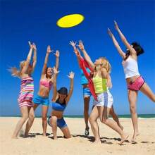 10Pcs Foldable Pocket Flying Discs, Portable Outdoor Beach Flying Toys, Holiday Party Gift Supplies - Multicolor - View 7