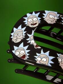 Rick and Morty X SHEIN 接縫髮夾 - 彩色 - 查看 3