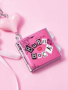 Mean Girls | SHEIN 時尚鋅合金銀色鑰匙圈 奢華精緻包包吊飾 仿珍珠掛飾 紀念品 收藏品 禮品用 適用於錢包、書包、後背包、汽車配件 心形掛鉤 - 彩色 - 查看 4