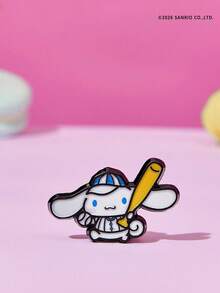 HELLO KITTY AND FRIENDS | POKOJA LAND 2件組可愛運動卡通角色金屬徽章套組，適用於衣物與配件，男女皆宜 - 2pcs - 查看 10