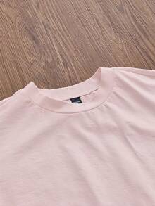 NORVETH Herren T-Shirt mit Eis am Stiel Muster, lässig, vielseitig, für Alltag und Reisen - Pink - Übersicht 4