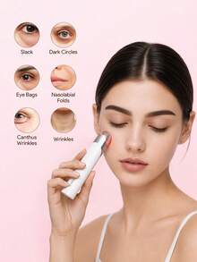 JMMO Multifunctional Facial Skin Care Device, Hot Cold EMS LED Light Therapy Face Massager, Portable Skin Tightening Lifting Beauty Instrument For Home Facial Spa - Multicolor - View 2