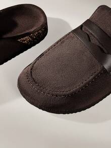 Solecia Zapatos de mujer de moda clásicos color albaricoque para verano y primavera, zapatos para vacaciones de primavera, Pascua y Navidad - Café Marrón 2 - Ver 4