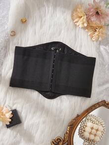 Myrelith 1pc Women's Waist Cincher - Black - View 7
