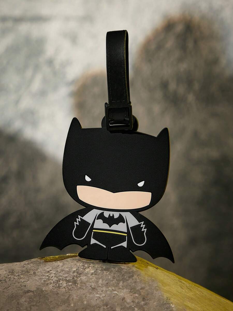BATMAN X SHEIN Luggage Tag - Black - View 1