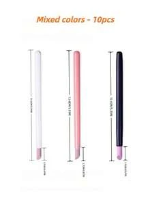 1件/10件/20件/30件裝 石英指甲锉 無味美甲工具 平滑邊緣拋光 健康指甲 粉色紫色石英锉頭 舒適握把手柄 適用指甲、腳趾甲、足部護理、手部護理、腳趾甲修護套裝必備 - 彩色 - 查看 11