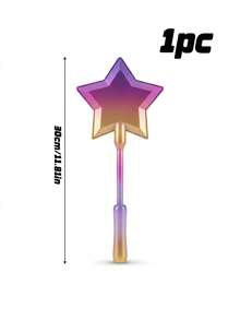 1PC Star Magic Wand Tap-To-Pay Card Holder Contactless Credit Transit Card Sleeve Commute Travel Creative Gift Magic Fans NFC Payment Wand Fantasy Cosplay Enchanted Gadget Novelty Accessory Princess Fairy Functional Prop Daily Use - Star Magic - View 8