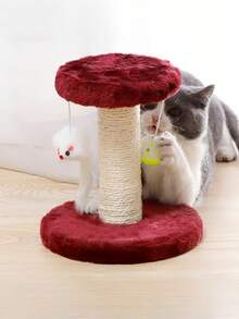Indoor Cat Tree Tower, Sisal Climbing Frame, Interactive Scratching Post, Wear-Resistant Pet Furniture For Cats - Multicolor - View 3