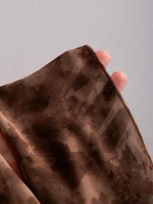 EgrlEra 女款夏季度假夢幻浪漫優雅洋裝，飾有層次荷葉邊飾，不對稱魚尾下擺設計，適合約會、派對、節慶、下午茶聚會與生日場合 - 棕色 - 查看 6