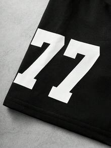 Men's Streetwear Hot-Selling INS Style TK PAVTROS Brand Embroidered NY Black & White Contrast Polo, Daily Wear, Game Party, Commemorative Gift - Black - View 4
