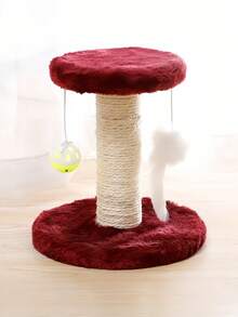 Indoor Cat Tree Tower, Sisal Climbing Frame, Interactive Scratching Post, Wear-Resistant Pet Furniture For Cats - Multicolor - View 4