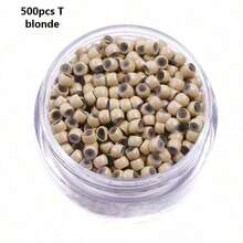 500pcs 3.0mm Silicone Nano Rings With Copper Rings And Silicone Lining, Hair Ties Hair Accessories - View 13