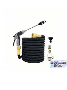 7PCS High Pressure Water Gun Hose, Garden Sprayer Nozzle Set, Universal For Europe And US - multicolor - View 3