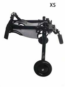 1 pieza Silla de ruedas ajustable y ligera para mascotas, ayuda de movilidad con soporte para patas traseras para perros pequeños, para recuperación de lesiones, uso en interiores y exteriores, asistencia de rehabilitación para la marcha en todas las estaciones - Multicolor - Ver 10