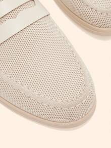 CUCCOO BASICS Women's Daily Versatile Fashion Flat Shoes - Beige - View 8