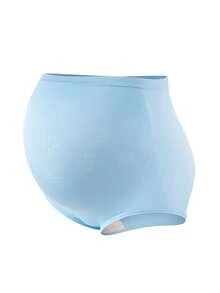 Moonlight&Mama High Waist Seamless Maternity Panties (3pcs/Pack) - Multicolor - View 3