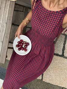 MainGRL 休閒度假宴會百搭中長版女裝洋裝 - 彩色 - 查看 6