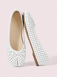 White polka dot