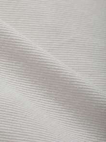 DAZY Women's Solid Color Button Pleated Casual Pants, Spring/Summer Petite - White - View 7