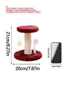 Indoor Cat Tree Tower, Sisal Climbing Frame, Interactive Scratching Post, Wear-Resistant Pet Furniture For Cats - Multicolor - View 2