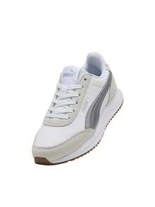 Puma CARINA Women's Casual Athletic Shoes Stylish Cushioned Premium Casual Weekend Walking White 404728-04 - Beige - View 4
