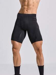 Gym Rark Men's Letter Print Athletic Compression Shorts, Gym - Multicolor - View 5